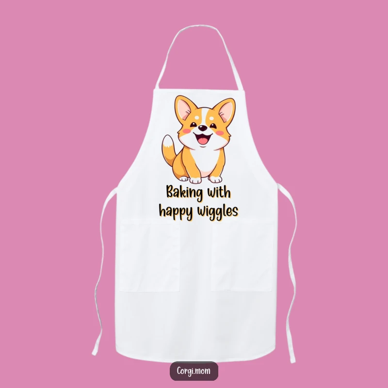 Funny Corgi Apron: Hilarious Chef's Apron for Dog Lovers