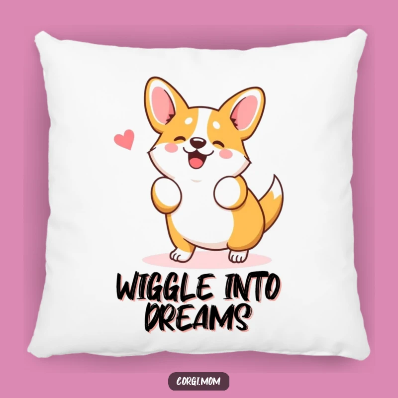 Funny Kawaii Corgi Dance Pillow: Wiggle Buddy Comfort Gift