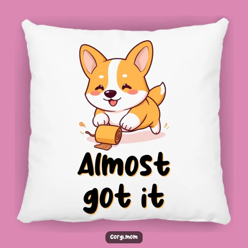 Funny Kawaii Corgi Treat Pillow - Stubby Legs Cozy Comfort Gift