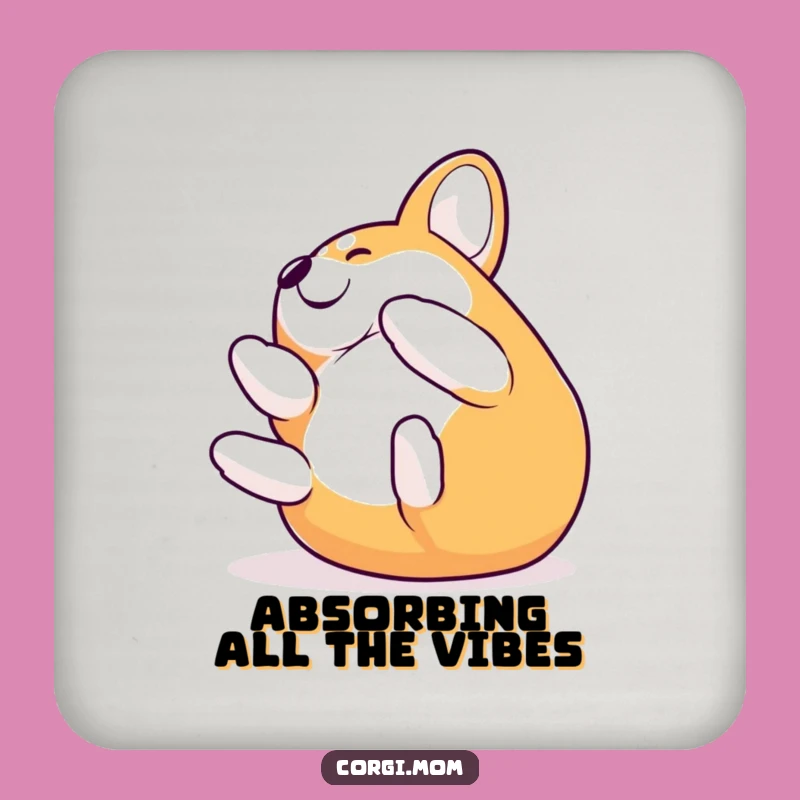 Funny Corgi Rolling Coaster Set: Protect Surfaces with Canine Comedy