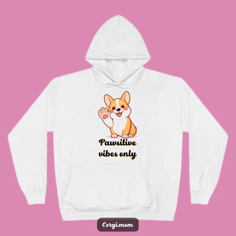 Funny Corgi Paw Hoodie: Cozy and Hilarious Dog Lover Gift